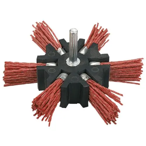 VERTO Műanyagszálas nylon körkefe 100mm csapos Ajánlat