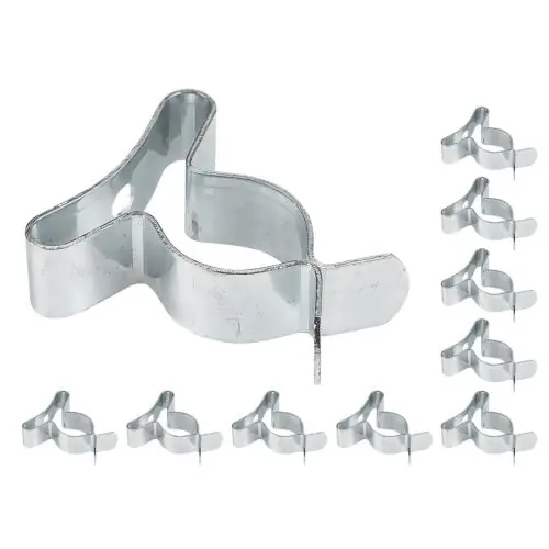 Rendeld meg most NEO TOOLS Szerszámtartó klipsz, falra szerelhető, horganyzott acél, átmérő 13mm, 10db