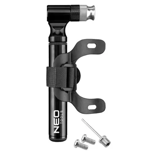 Akció NEO TOOLS Kerékpár pumpa, mini, vázra, kulacstartóra szerelhető