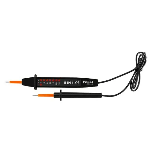 Biztonságos fizetés NEO TOOLS Feszültségvizsgáló, fázisceruza, 8az1-ben, AC/DC 6-380V