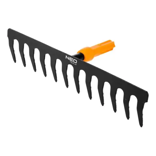 Utolsó esély NEO TOOLS Gereblye, 12 fogú, acél, 350mm, Neo Click System
