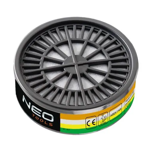 NEO TOOLS Szűrő, ABEK1 NR, szerves, nem szerves, sav- és ammónia gázok ellen, 97-350-hez, CE Biztonságos fizetés