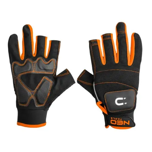 Olcsó NEO TOOLS Ujjatlan mágneses munkakesztyű 10"