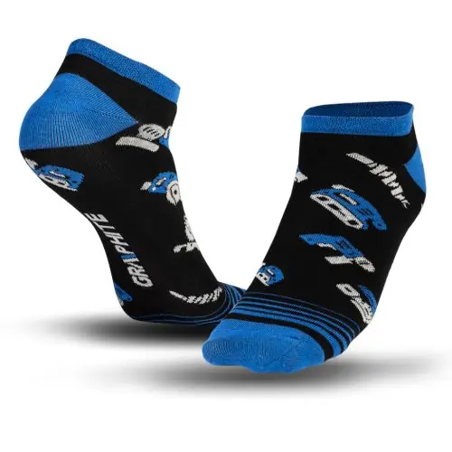 Vedd meg online GRAPHITE Munkazokni, 80% pamut, szerszám mintás 43-46, kék/fekete