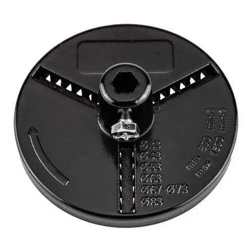 GRAPHITE Befogótárcsa, volfrámkarbid körkivágókhoz Szuper akció