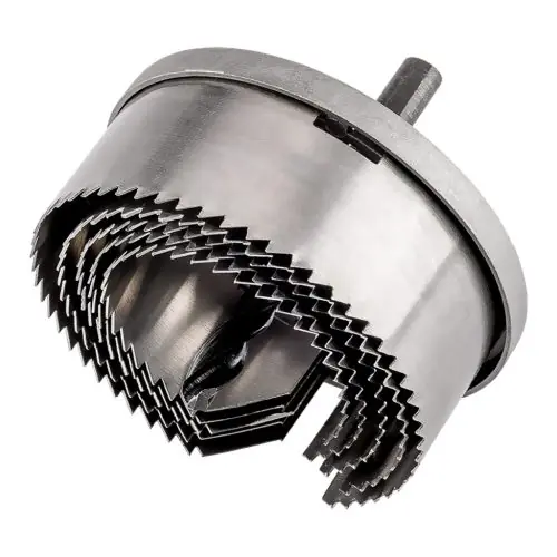 Gyors szállítás GRAPHITE Körkivágó készlet fához, 40mm fúrásmélység, 60-95mm, 5db