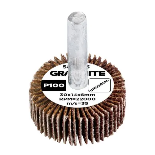 Rendeld meg most GRAPHITE Csiszolókerék csapos 30x15x6mm, P100