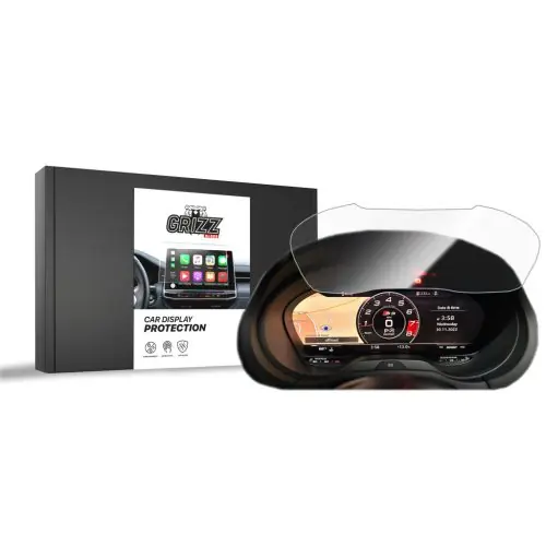 Legkelendőbb EgriAuto GRIZZ 1 darabos Autó Kijelzővédő fólia Ceramic Audi A3 8V Virtual Cockpit Retrofit 12" (2012-2019)