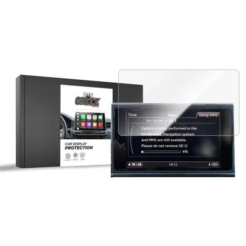 Expressz kézbesítés EgriAuto GRIZZ 1 darabos Autó Kijelzővédő fólia Ceramic Audi A7 C7 MMI 8" (2012-2018)