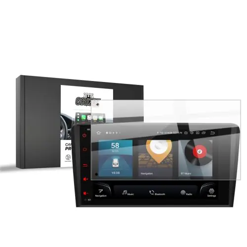 Vedd meg most EgriAuto GRIZZ 1 darabos Autó Kijelzővédő fólia Ceramic Audi S3 8P Android Radio (2006-2012)