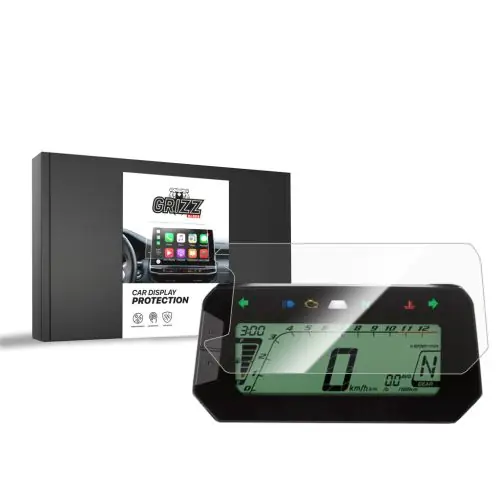EgriAuto GRIZZ 1 darabos Motor Kijelzővédő fólia Ceramic Honda CRF300 Rally (2024) Prémium