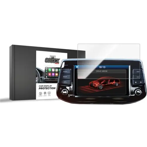 Szezonális akció EgriAuto GRIZZ 1 darabos Autó Kijelzővédő fólia Ceramic Hyundai i30 8" (2016-2020)