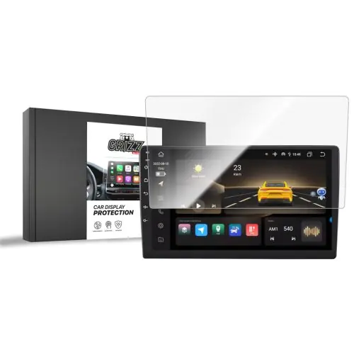 Végkiárusítás EgriAuto GRIZZ 1 darabos Autó Kijelzővédő fólia Ceramic Radio Android 9"