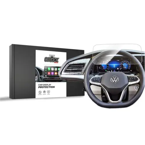 Árengedmény EgriAuto GRIZZ 1 darabos Autó Kijelzővédő fólia Ceramic Volkswagen Multivan 4 Virtual Cockpit 10,25" (2021-2024)