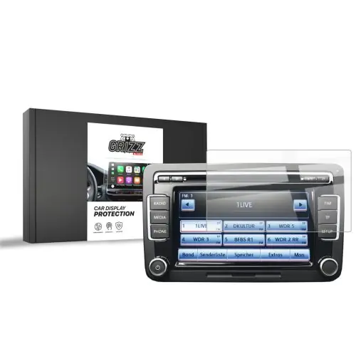 Utolsó esély EgriAuto GRIZZ 1 darabos Autó Kijelzővédő fólia Ceramic Volkswagen RCD 510