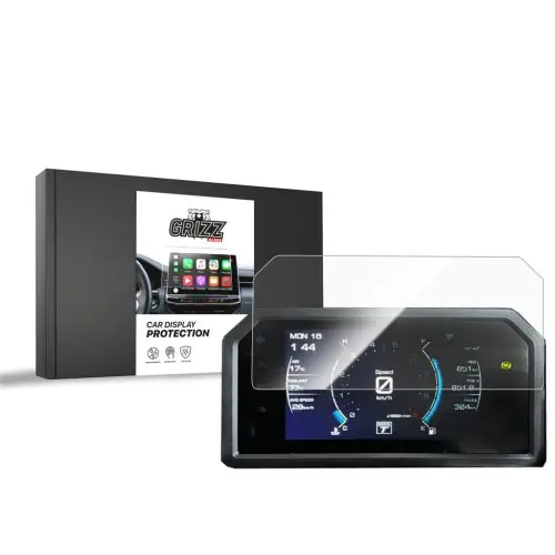 Legkelendőbb EgriAuto GRIZZ 1 darabos Motor Kijelzővédő fólia Ceramic Yamaha TMAX 7" (2024)