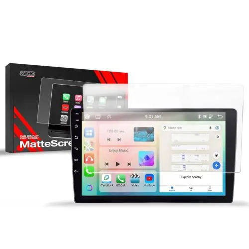Árengedmény EgriAuto GRIZZ 1 darabos Autó Kijelzővédő fólia Matt Android Radio Allnoel A3454 10"