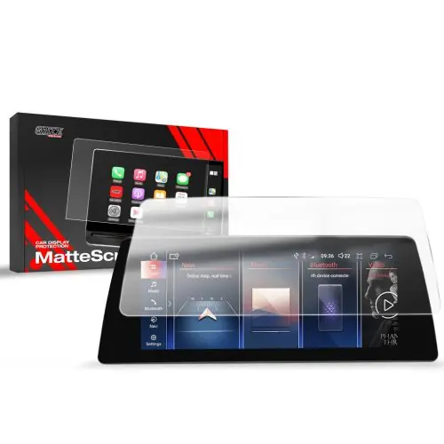 EgriAuto GRIZZ 1 darabos Autó Kijelzővédő fólia Matt BMW 4 F32 F33 F36 Android Radio 10,25" (2013-2021) Újdonság