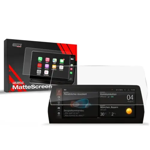 Ingyenes szállítás EgriAuto GRIZZ 1 darabos Autó Kijelzővédő fólia Matt BMW 8 Coupe G15 (2022-2024)