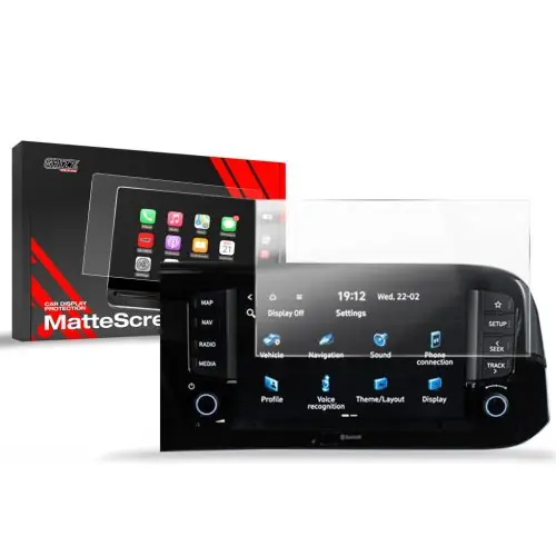 EgriAuto GRIZZ 1 darabos Autó Kijelzővédő fólia Matt Hyundai i10 8" (2024) Végkiárusítás