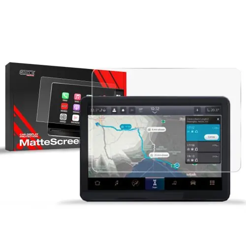 EgriAuto GRIZZ 1 darabos Autó Kijelzővédő fólia Matt Jeep Renegade 10,25" (2024) Biztonságos vásárlás