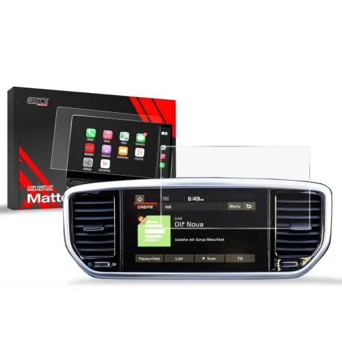 Alacsony ár EgriAuto GRIZZ 1 darabos Autó Kijelzővédő fólia Matt Kia Sportage 4 8" (2015-2021)