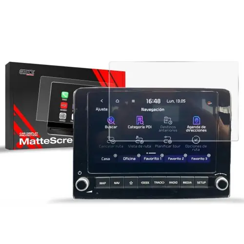 Korlátozott ajánlat EgriAuto GRIZZ 1 darabos Autó Kijelzővédő fólia Matt Kia Stonic 8" (2024)