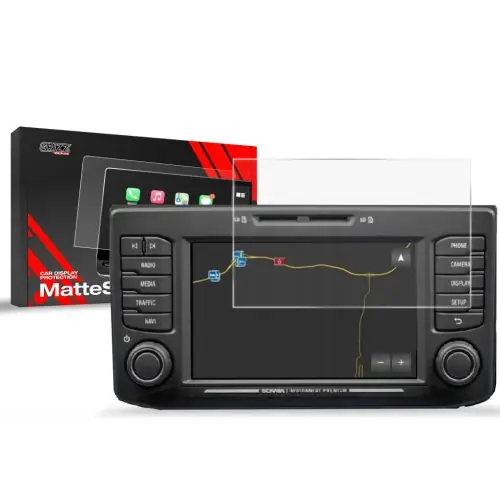 Ajánlat EgriAuto GRIZZ 1 darabos Kamion Kijelzővédő fólia Matt Scania P 8"