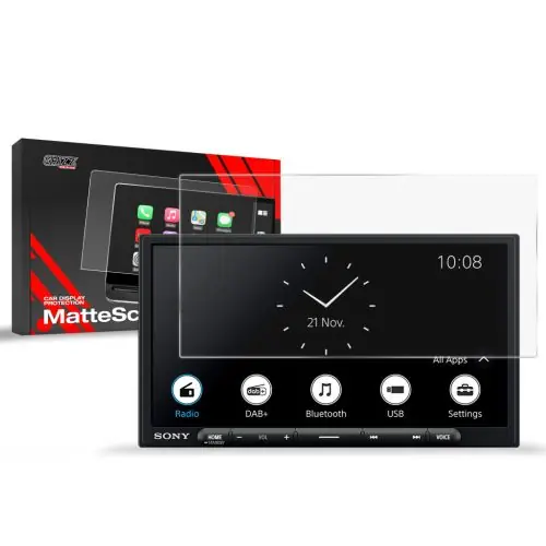 Vedd meg online EgriAuto GRIZZ 1 darabos Autó Kijelzővédő fólia Matt Sony XAV-AX4050 6,95" 2DIN