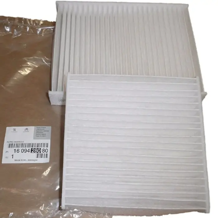 Legnépszerűbb Citroen C3 II 1.0/1.1/1.2Thp/vti1.4/1.6BlueHdi gyári új pollenszűrő, utastér filter aktív szénszűrő 2009-2016-ig