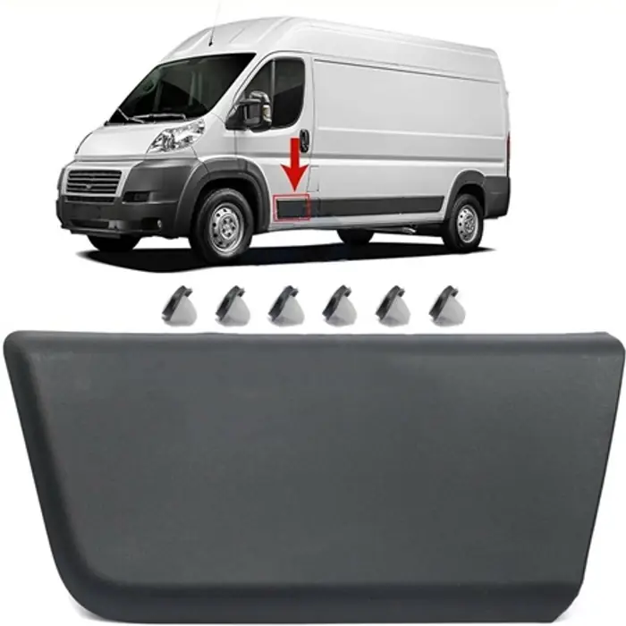 Citroen Jumper/Peugeot Boxer/Fiat Ducato új utángyártott díszléc bal első ajtó 2006-tól Szuper akció