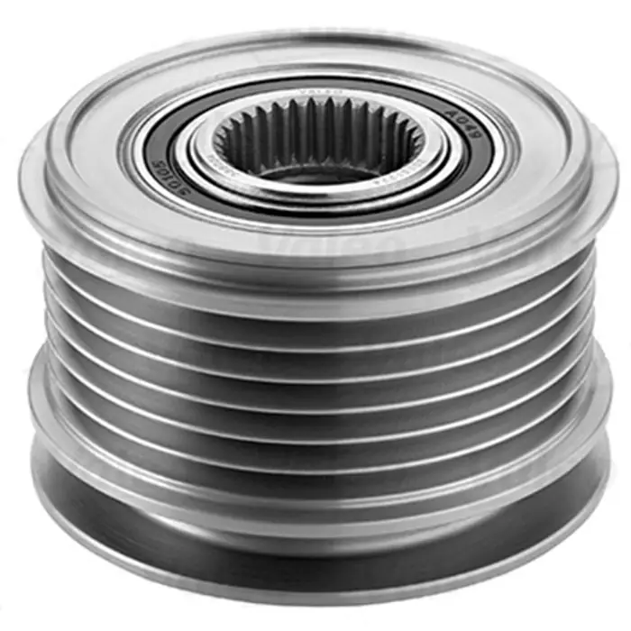 Szuper ajánlat Típusfüggetlen Dacia 1.5dci/1.4/1.6 új utángyártott szabadonfutó generátor ékszíjtárcsa 6Pk