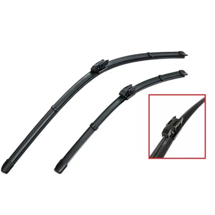 Azonnali szállítás Dacia Dokker új utángyártott ablaktörlő lapát szett első 650/350mm 2017-től DENCKERMANN/OXIMO