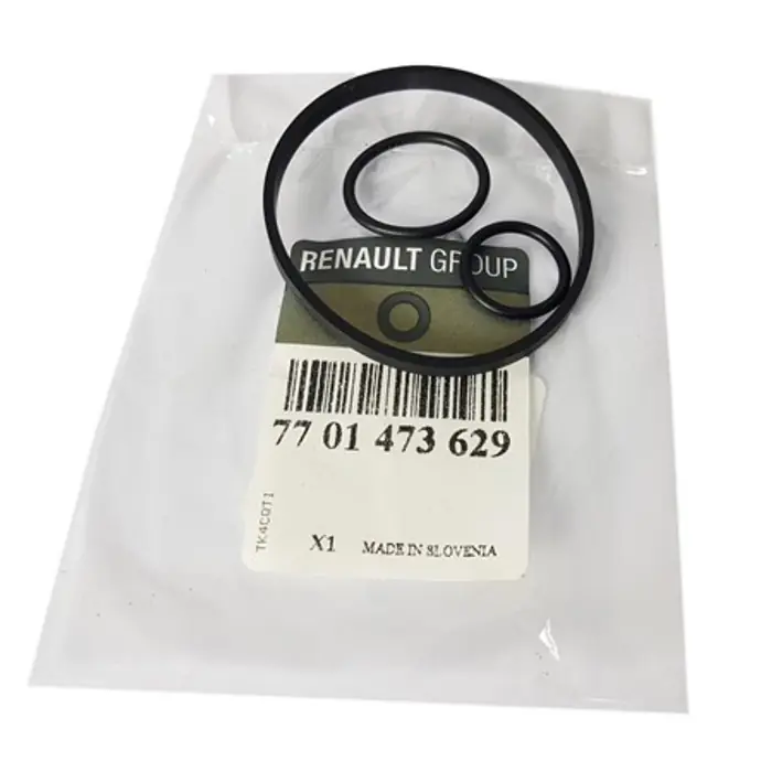 Dacia Dokker 1.5dci gyári új olajhűtő tömítés készlet 3db-os 2012-től Exkluzív ajánlat