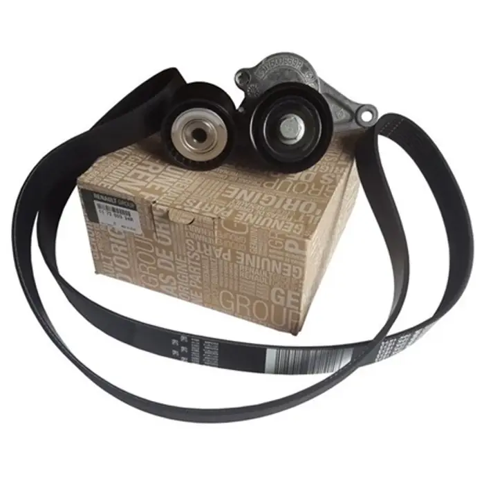 Dacia Duster 1.6 Sce gyári új hosszbordás szíj szett, Pk szíj készlet 7PK1051 2015-2018-ig Azonnal elérhető