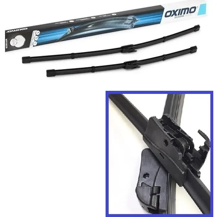 Szuper ajánlat Dacia Duster I új utángyártott ablaktörlő lapát szett első 600/450mm OXIMO 2010-2018-ig