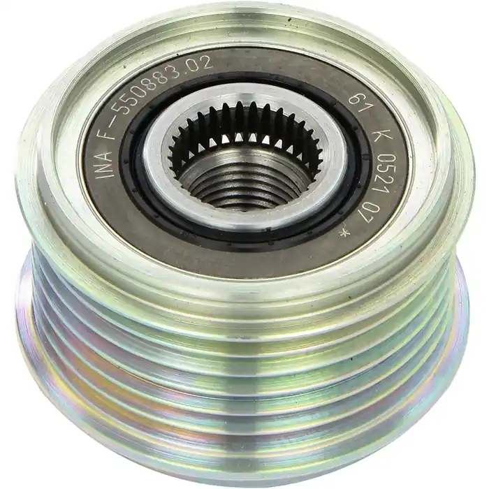 Ajánlat Dacia Logan II 1.5dci új utángyártott szabadonfutó generátor ékszíjtárcsa 6Pk 2012-től