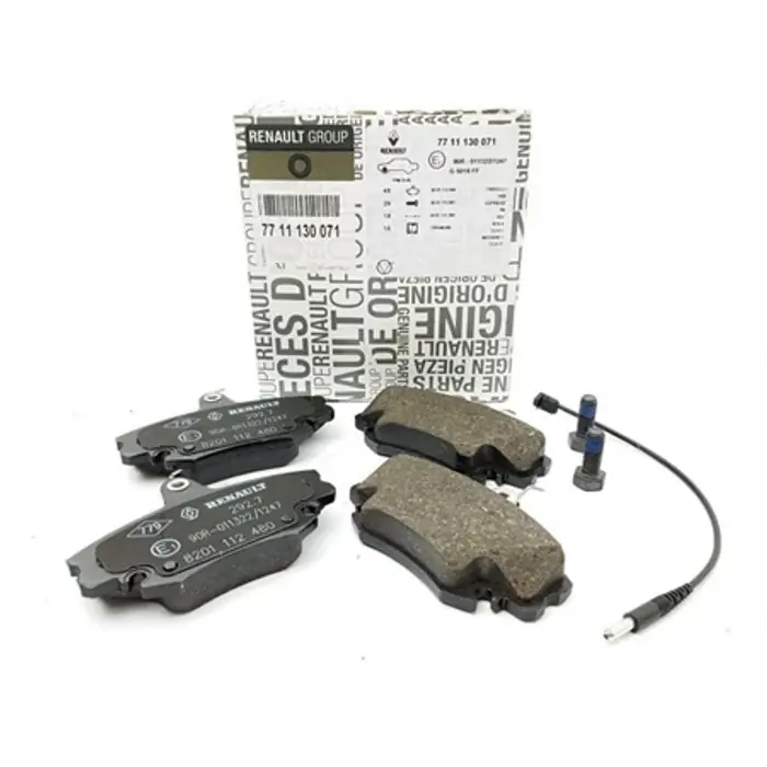 Dacia Sandero I 1.4 8V, 1.6 8V gyári új fékbetét garnitúra tárcsafékhez, első tengely 2008-2012-ig Kedvezmény