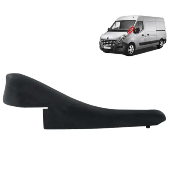 Kiárusítás Renault Master III/Opel Movano B/Nissan NV400 új utángyártott szélvédő sarokelem bal oldal 2010-től
