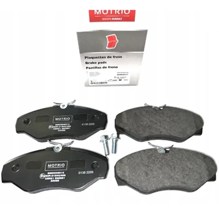 Nissan Primastar gyári új fékbetét garnitúra tárcsafékhez első tengely MOTRIO 2001-2014-ig Azonnal elérhető