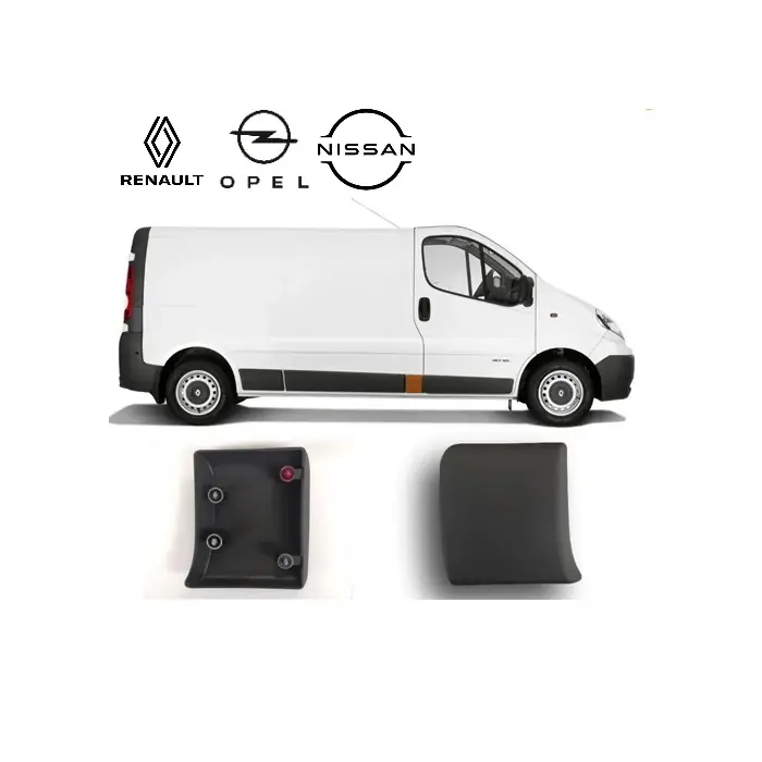 Gyors szállítás Renault Trafic II/Opel Vivaro/Nissan Primastar gyári új jobb "B" oszlop díszléc 2001-2014-ig
