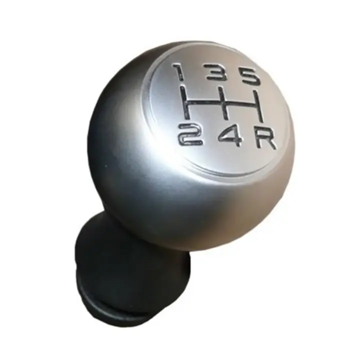 Gyors szállítás Peugeot 1007 új utángyártott váltógomb ezüst kupakkal 5 sebességes járművekhez 2005-től