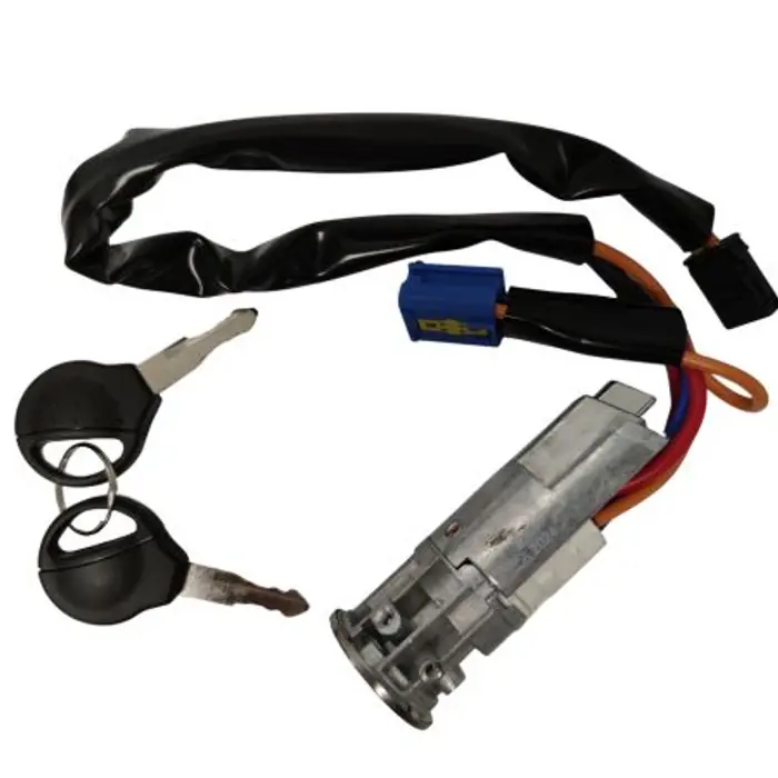Exkluzív ajánlat Peugeot 206/206+ új utángyártott gyújtáskapcsoló + 2 kulcs DF 1998-2013-ig