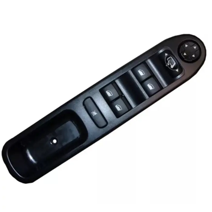 Azonnal elérhető Peugeot 207 új utángyártott első elektromos ablakemelő kapcsoló, elektromos visszapillantó tükörállító konzol bal oldal 2006-2015-ig