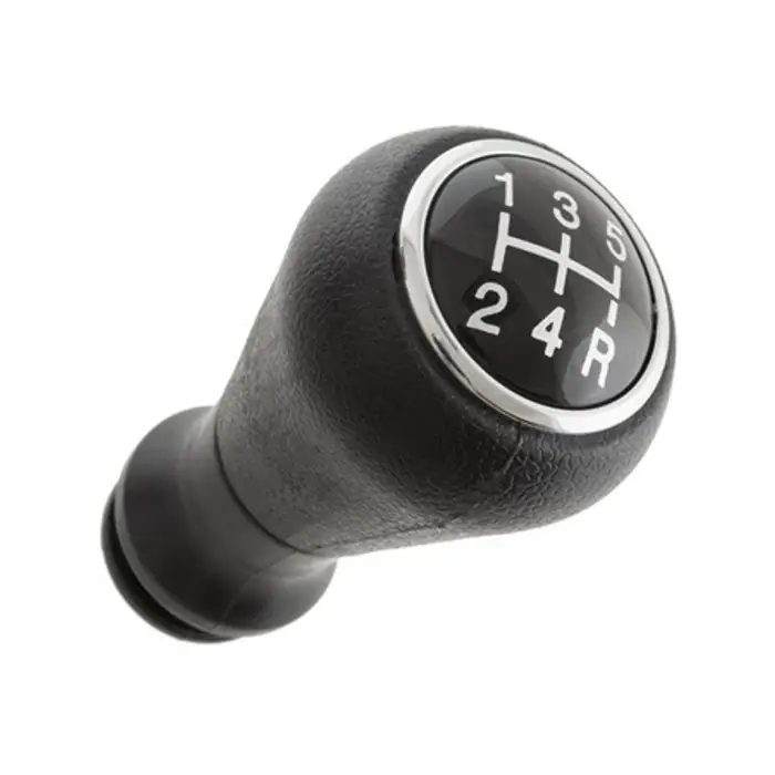 Azonnal elérhető Peugeot 307 új utángyártott fekete váltógomb fekete kupakkal 5 sebességes járművekhez 2000-2012-ig