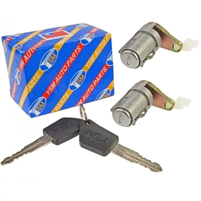 Peugeot 307 új utángyártott hengerzár készlet, szett bal és jobb oldal 2db kulccsal YSM 2000-2012-ig Gyors szállítás