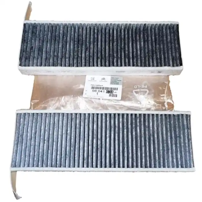 Biztonságos vásárlás Peugeot 308 II 1.2Vti/Thp/1.5/1.6/2.0BlueHdi gyári új pollenszűrő, utastér filter aktív szénszűrő 2013-2021-ig