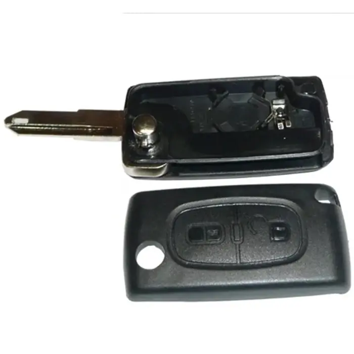 Rendeld meg most Peugeot 4007 új utángyártott bicskakulcs 2 gombos hegyes 2007-2013-ig