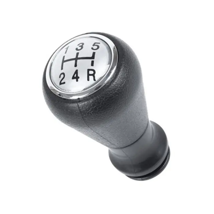 Legnépszerűbb Peugeot 407 új utángyártott fekete váltógomb króm kupakkal öt sebességes járművekhez 2004-2011-ig