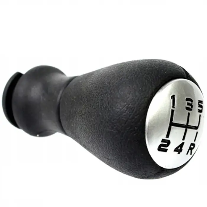 Kiárusítás Peugeot 407 új utángyártott fekete váltógomb ezüst kupakkal 5 sebességes járművekhez 2004-2011-ig